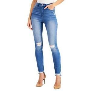 INC International Concepts Essex Curvy-Fit Ankle Jeans Lash Wash 4/27
